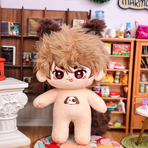 Poupée en coton corps nu en gros, sans <span class=keywords><strong>squelette</strong></span>, sans caractéristiques spécifiques, poupée célébrité moelleuse, jouet en peluche humanoïde mignon - Product Image 5