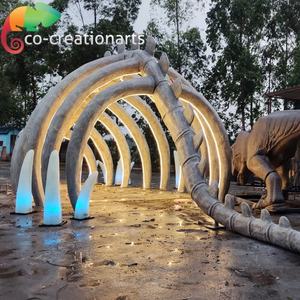 Vente chaude Simulation Tyrannosaurus <span class=keywords><strong>Rex</strong></span> Squelette Ancien Fossile Dinosaur Park Jurassic Park Offre Spéciale - Product Image 2