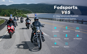 Chất lượng cao hơn fodsports 1-2Km xe máy Phụ kiện <span class=keywords><strong>intercom</strong></span> 2-10riders không dây xe máy <span class=keywords><strong>Bluetooth</strong></span> Mũ bảo hiểm <span class=keywords><strong>intercom</strong></span> - Product Image 4