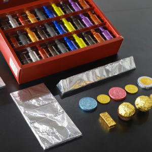 KEMAO cioccolato involucro di carta da imballaggio foglio di alluminio per uso alimentare riciclabile cioccolato Bar rotolo di carta - Product Image 1