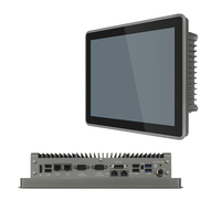 Panel PC Industrial Integrado de 12.1 Pulgadas, Pantalla Táctil, Sin Ventilador, Todo en Uno, Intel 8-12ª Gen I5/I7, Windows 10/11/Linux COM