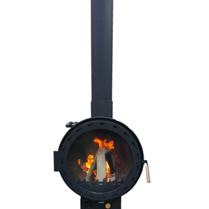 Poêle à <span class=keywords><strong>bois</strong></span> rond Foyer au <span class=keywords><strong>bois</strong></span> Plafond <span class=keywords><strong>Toit</strong></span> Cheminée suspendue - Product Image 2