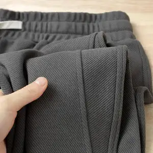 Custom High Quality Cotton Bound Twill Sports Pants Loose Casual Trousers Pants For Men