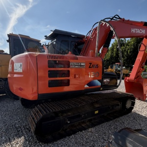Excavadora Usada Hitachi ZX120, Origen Japón, 12 Toneladas, Motor Isuzu, Bomba Hidráulica y Motor en Buen Estado, Disponible en Stock - Product Image 1