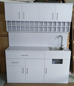 2021 Stainless Sink Mdf Mfc Wash Basin Bathroom Wash Cabinet Kitchen Cabinet with Sink