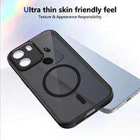 Coque de protection magnétique fine et mate en PC avec recharge sans fil pour OnePlus NORD CE6 5G/NORD CE5 1+15T/1+13