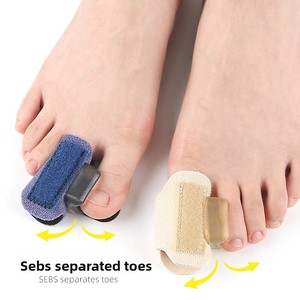 Ayak Başparmağı Valgus Ayırıcı Ayak Destek Plakası Çekiç Pençesi Ayak Bükme Üst Üste Gelen Ayak Parmağı Ateli, Ayak Ayırıcı, Ayak Bakımı - Product Image 6