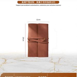 Cuaderno de Cuero PU YY, Diario Recargable, Cuaderno de Bocetos, Diario de Viaje, Bloc de Notas Diario Recargable en Espiral para Regalos - Product Image 3