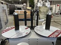 Machine de rembobinage de bureau avec compteur d'étiquettes pour feuilles de cuivre et d'aluminium, destinée à l'industrie du traitement du papier