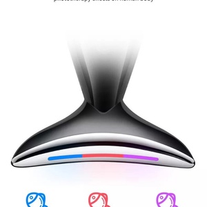 Masseur facial et du cou pour le soin de la peau, masseur électrique pour le visage et le cou avec chaleur, 3 modes pour les rides, masseur facial - Product Image 6