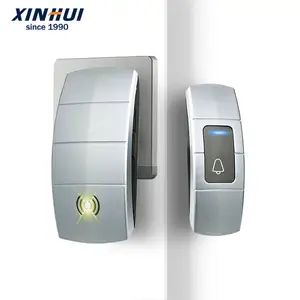 XINHUI AG-9805V(AC) AU ab İngiltere fişler su geçirmez kablosuz çakarlı lamba zil kapı zili 120V/220V kapı zili
