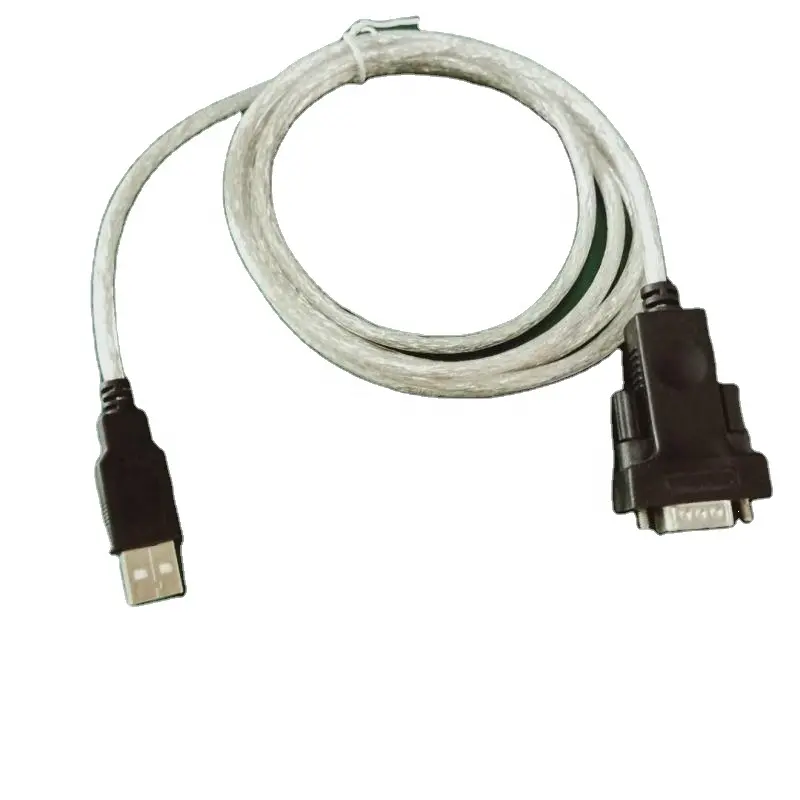 Kabel Adaptor Serial USB Ke RS232 DB9 Male Port Chipset FTDI Mendukung Windows 10 8 7 dan Mac Linux