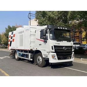 Camión barredor de vacío de alta eficiencia Dongfeng 4X2 para limpieza de carreteras en China, con dirección personalizable, emisiones ISO y certificación CCC - Product Image 1