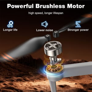 Drone télécommandé électrique <span class=keywords><strong>à</strong></span> trois caméras L107, avec capacités <span class=keywords><strong>de</strong></span> prise <span class=keywords><strong>de</strong></span> vue haute définition, drone pliable. - Product Image 3