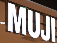 Affichage publicitaire LED en forme de U, signalétique directionnelle moderne en aluminium, décoration artistique de plafond intérieur en métal, IPX6, pour centre commercial et parc