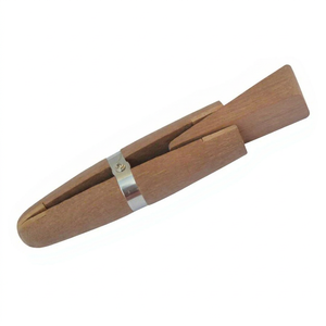 Pince à anneaux en acajou pour bijoux, outil de serrage à mâchoires en cuir GS1342 - Product Image 1