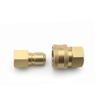 Vente en gros Nitto TSP Japan Type prise femelle droite à travers le raccord rapide 3/8 1/2 3/4 filetage NPT pour laveuses à vapeur