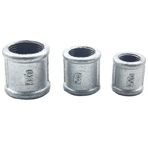 malleable iron pipe fittings gi socket banded beaded plain for water gas hot sale products