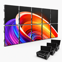 Écran LED HD d'intérieur Nereus, mur vidéo LED d'extérieur P2.6 P2.9 P3.91 étanche et économe en énergie pour location et fond de scène
