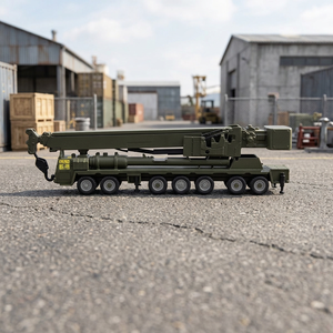 รถยกขนาดใหญ่ Siku Military Mega Lifter 1:87 ของเล่นโมเดลรถเหล็กหล่อ SK8325 - Product Image 2