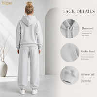 Fabricants de vêtements Yegao, sweats à capuche, vêtements d'hiver, vêtements pour femmes, usine personnalisée OEM ODM, MOQ 30 pièces, commande directe