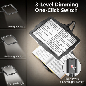 Lupa <span class=keywords><strong>de</strong></span> Escritorio con Soporte Estable y Ajustable en Altura, con Protección Ocular y LED, para Lectura en Casa y Visualización <span class=keywords><strong>de</strong></span> Libros Ilustrados para Niños - Product Image 2