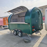 2024 Nieuwe Food Trucks, Retro Trailers, Catering Snack Trucks, Speciale Directe Verkoop