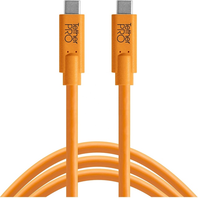 CUC15-ORG Tether Tools TetherPro USB-C to USB-C Cable 15 Feet (4.6 M)