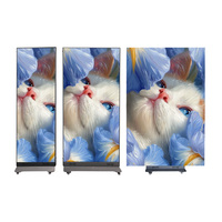 Layar LED Poster Iklan Luar Ruangan Harga Murah P2 P2.5 P3 P4 Tipe Standing