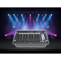 24 contrôleur simple du canal DMX avec le rhéostat rechargeable de console de batterie au lithium