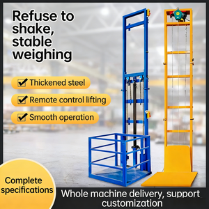 Elevador de Carga de Alta Velocidad JY Home, Elevador de Mercancías Vertical con Rieles Hidráulicos, Elevador de Carga para Obras de Construcción - Product Image 2