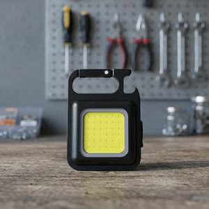 Mini Torcia LED COB Magnetica Ricaricabile Compatta con Corpo in Alluminio 5W 180Lm 5500K IP65 (F-Bright 2423324) - Product Image 2