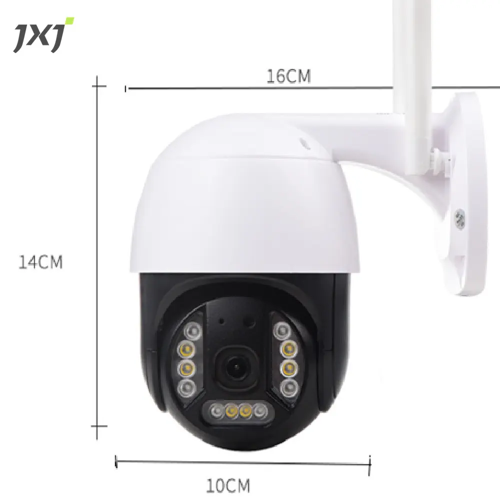 JXJ Wholesale Price HD Audio Features Human Detection Gateway Penetrate Wireless Outside Ball Outdoor Security Arlo Camera Wifi