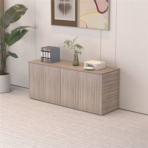 Meuble de rangement de bureau moderne avec étagères ouvertes, armoire de classement, armoire de rangement, armoires de bureau - Product Image 3