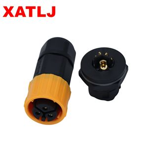 XATLJ M19シリーズ2 3 4 5 6 7 8 9 19コアオスメスクイックロック防水コネクタ25A CE ETL UL94V-0 - Product Image 5