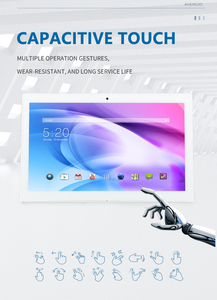 Nueva Pantalla Táctil Inteligente para el Hogar con 10 Puntos de Contacto, Alimentación por PoE, Tablet para Conferencias con Cuatro Luces Laterales, Pantalla para Sala de Reuniones, Android 8.1 - Product Image 4