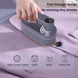 Fer à vapeur vertical portable mini puissant, défroisseur électrique manuel de voyage pour vêtements - Product Image 5
