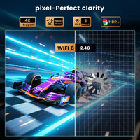 Projecteur portable Touyinger L10 1080P CNC 1800 ANSI Lumens Full HD Autofocus Android Mini projecteur portable 4K Home Cinéma