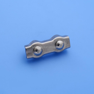 Factory Sale Marine Grade Wire Rope <b>Clamp</b> Application M4 M5 M6 Wire Rope <b>Clip</b> Heavy Duty <b>Clip</b> - Product Image 3