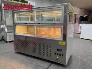 Nhà máy trực tiếp Kem Bánh hiển thị Patisserie tủ không khí kỹ thuật số kiểm soát nhiệt độ merchandiser tủ lạnh góc bên phải - Product Image 6