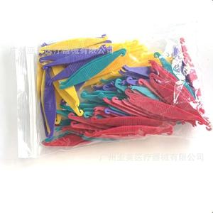 Ganchos de Goma Dentales en Forma de Pez Pequeño, Paquete de 50 Piezas, Fuente de Energía Manual, Material Metálico para Fuerzas de Tracción en las Esquinas de la Boca - Product Image 4