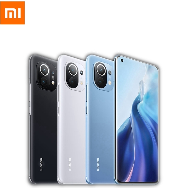 Original Xiaomi Mi 11 5G Mobile Phone Fingerprint Unlocked 108MP Camera 8GB+128GB 6.81 Inch 2K AMOLED Screen 5G Smartphone
