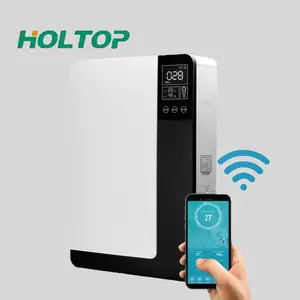 Holtop مصنع وحدة تحكم بالهواء وحدة ahu ductless ERV نظام الجدار شنت وحدة تهوية تعمل باسترداد الطاقة