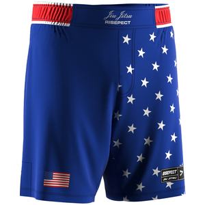 Pantalones Cortos Deportivos para Hombre US Nation Elite, Diseñados para el Movimiento, Tejido Transpirable y Diseño Inspirado en la Bandera Nacional - Product Image 4