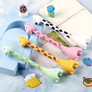 Best Selling High Quality Adorable Cartoon Giraffe Creative Student Stationery Smooth Writing <strong>Nice</strong> Gel <strong>Pen</strong> - Product Image 3