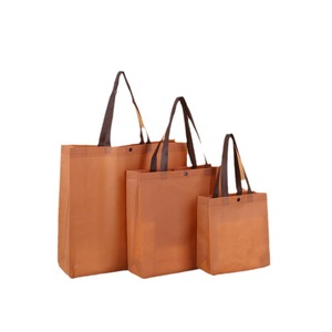 Bolsas de compras no tejidas de estilo ecológico duraderas, espaciosas y elegantes para compras diarias y exposiciones reciclables - Product Image 5