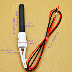 Biomasse Pellet Keramik Zünder, 220V 350W Schwarz Zünder, Heizrohr, Kernofen, Grill ofen, Kamin Zubehör - Product Image 2