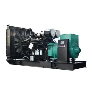 900kw Geluiddichte Diesel Generator 1125kva Generator Set Met Cummins Motor