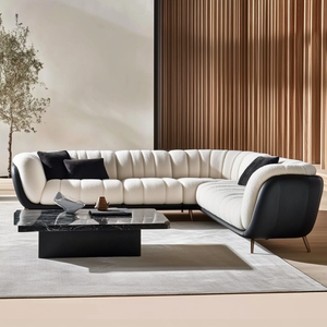 Prezzo a buon mercato moderno 3 posti Soft Bay divano soggiorno divano divano letto bouclé tessuto <span class=keywords><strong>bianco</strong></span> divano mobili - Product Image 4