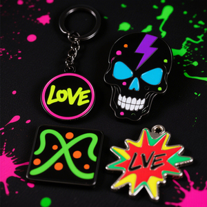 Tailored Elegant Hard Enamel Metal Key Fobs with Lobster Clasp for VIP Membership Rewards - Product Image 5